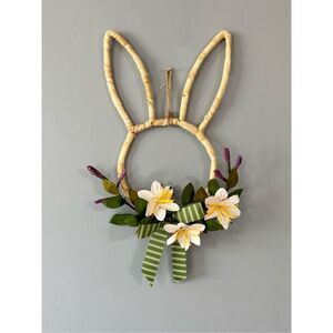 Target Threshold Bunny Floral Wreath